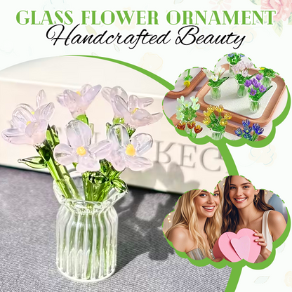 Crystal Glass Flowers — Timeless Beauty and Magic