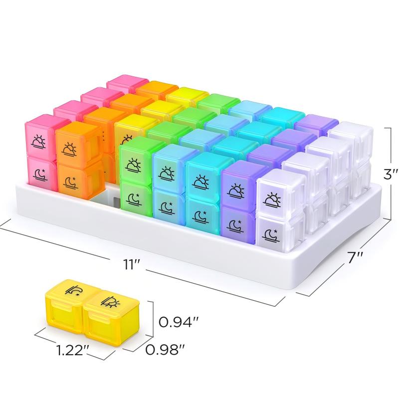 VitaTrack — 31-Day Pill Organizer | 50% OFF