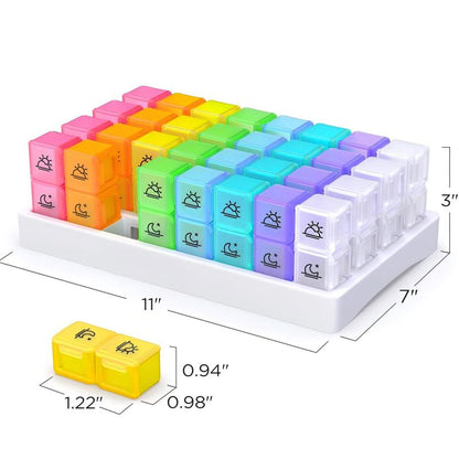 VitaTrack — 31-Day Pill Organizer | 50% OFF