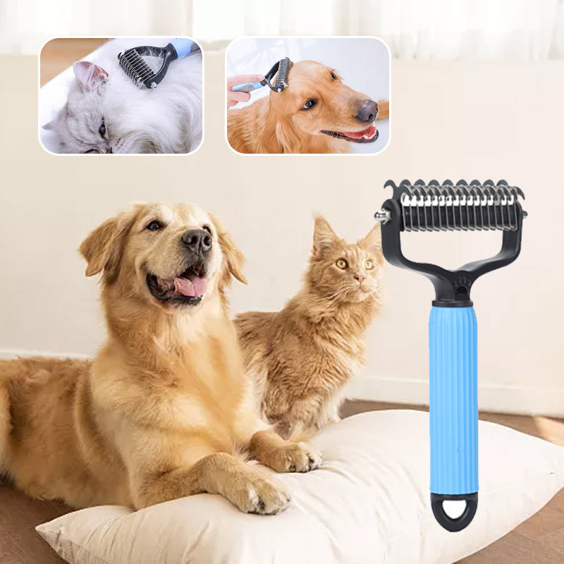 FurEase — Gentle Pet Grooming Brush | 1+2 FREE