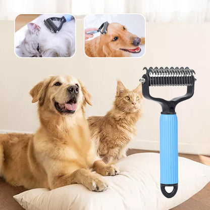 FurEase — Gentle Pet Grooming Brush | 1+2 FREE