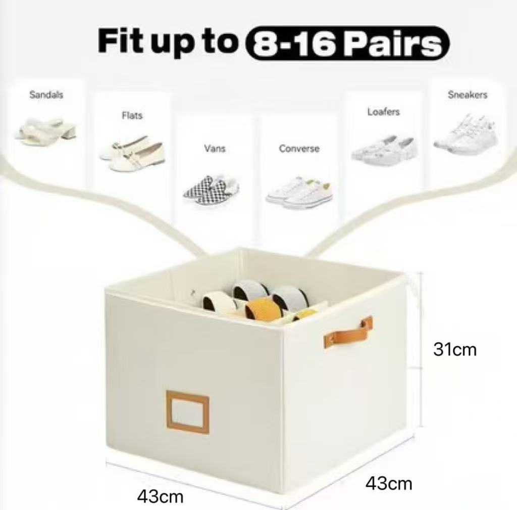 ShoeVault — Foldable Shoe Organizer | 50% OFF