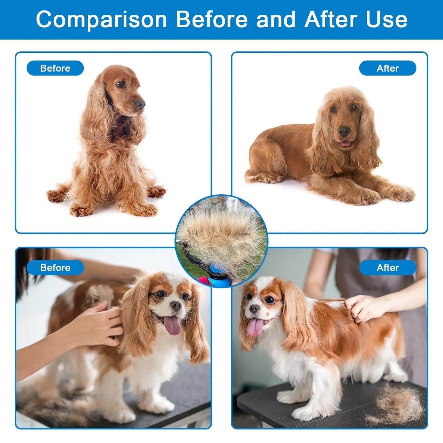 FurMender — Pet Dematting Brush | 1+1 FREE