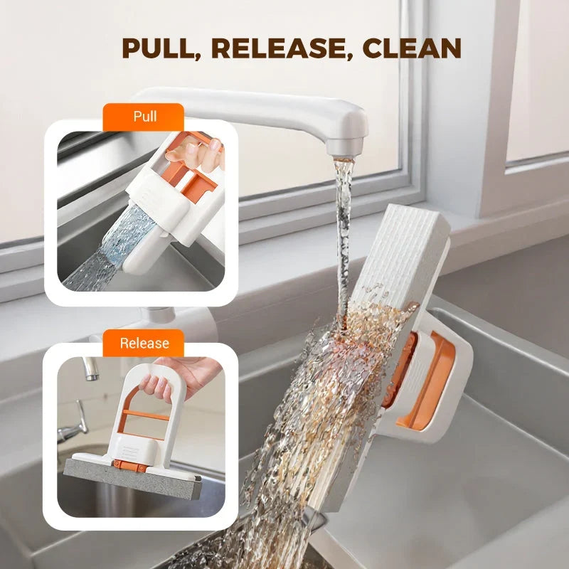 SwiftSqueeze Mop — Clean Hands, Effortless Sparkle