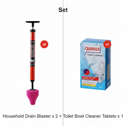 Household Drain Cleaner — Quickly Eliminate Clogs
