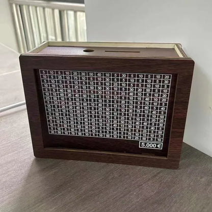 WealthBox — Wooden Savings Goal Bank | 50% OFF