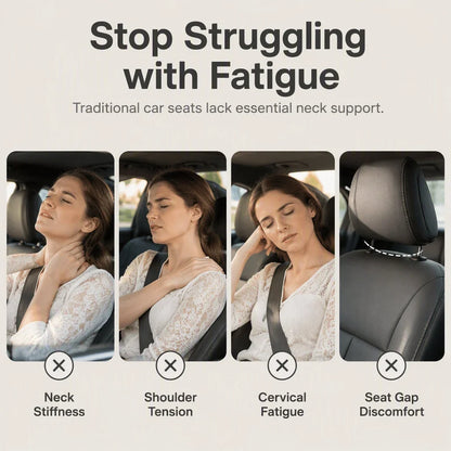 LuxuraHalo Neck Support Cushion — Drive Pain-Free Comfort