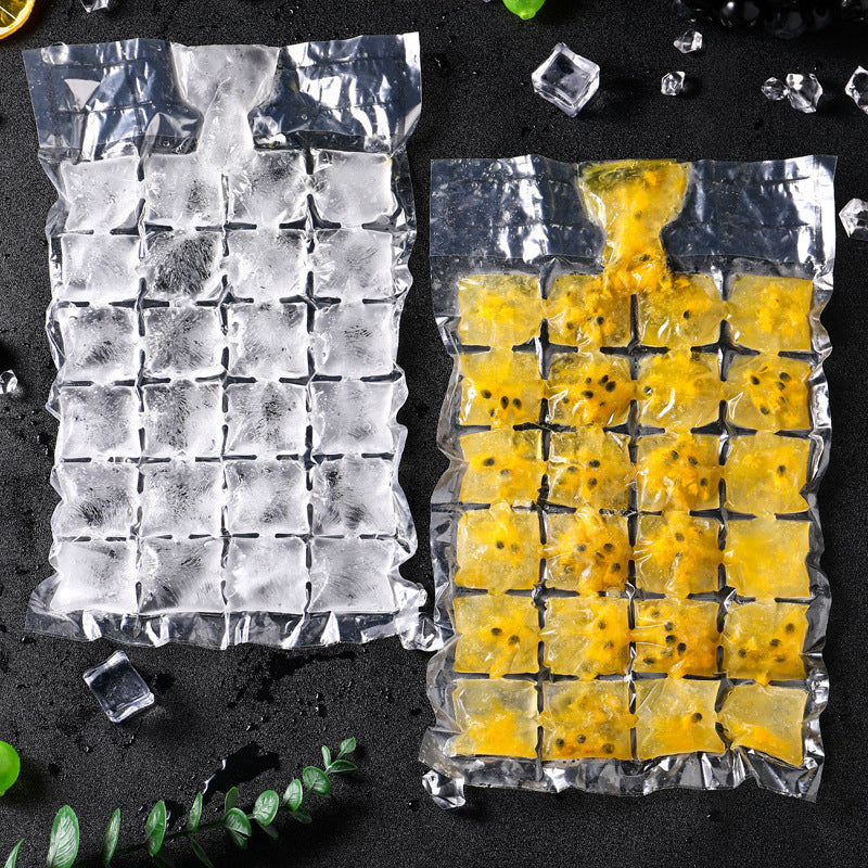 Disposable Ice Bags – Perfect Cubes, No Mess