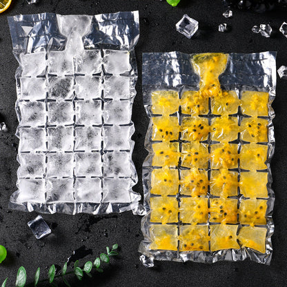Disposable Ice Bags – Perfect Cubes, No Mess