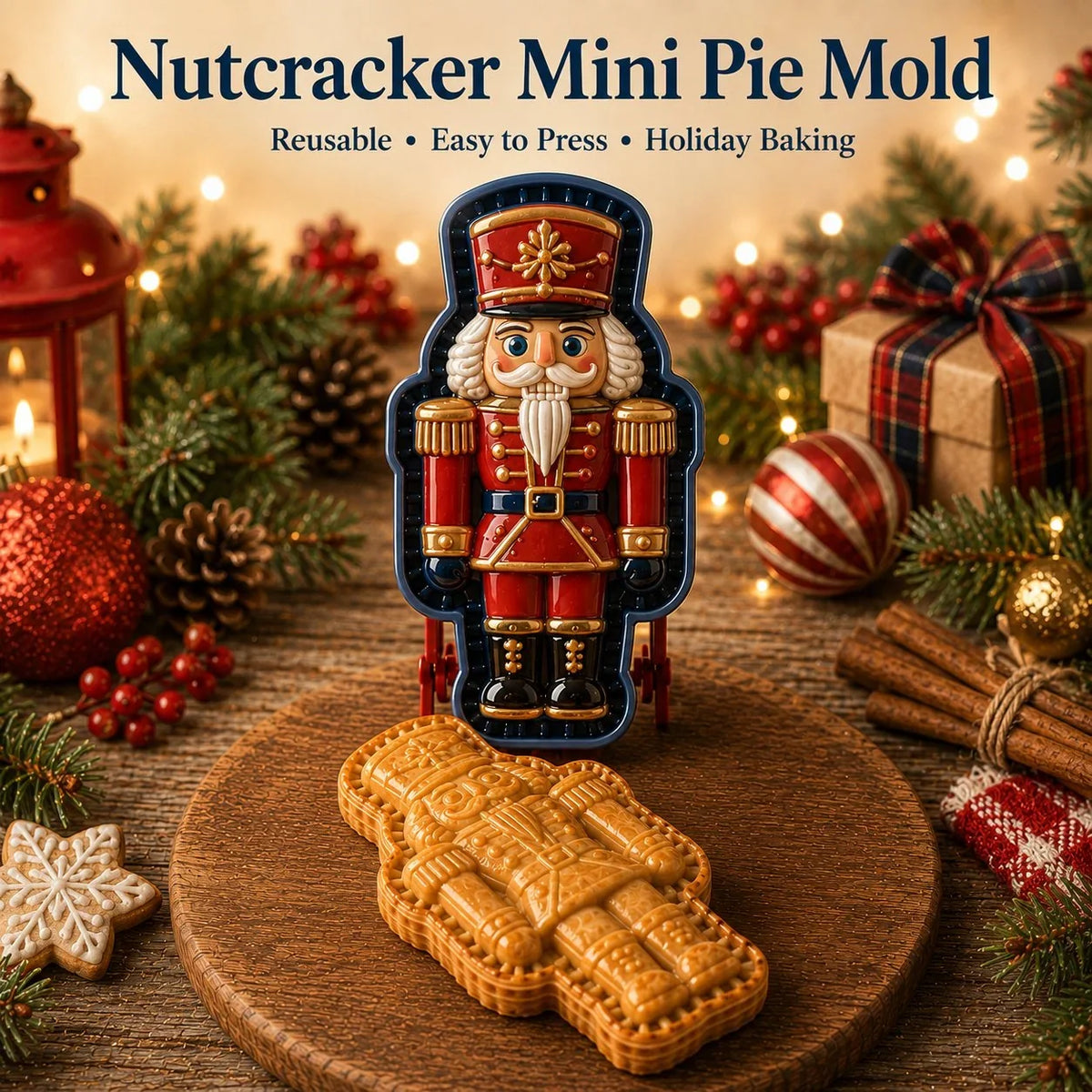 WinterWhimsy Mini Pie Mold — Spark Joy Instantly
