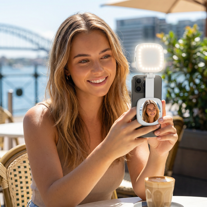 LumaCharm — Selfie Glow Light | 50% OFF