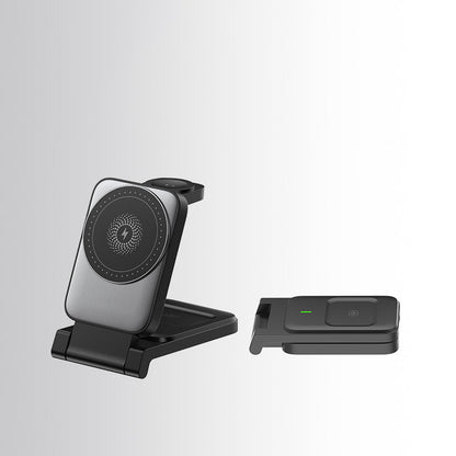 Voltiva 3-in-1 Foldable Wireless Power Hub – Effortless Power Supply for All Devices
