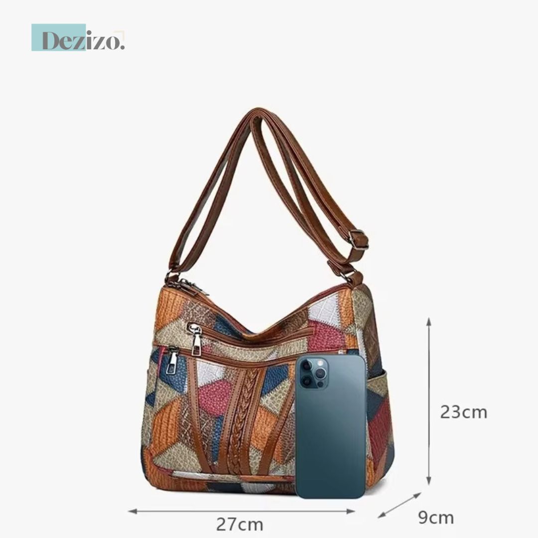 Elise – Soft Leather Bag with Adjustable Shoulder Strap