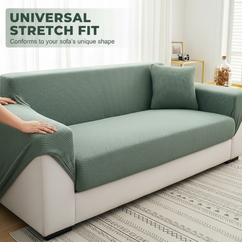 SofaShield — Stretch Sofa Cover | 50% OFF
