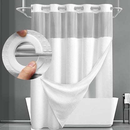 Shower Privacy Curtain — Keep Dry, Brighten Mood
