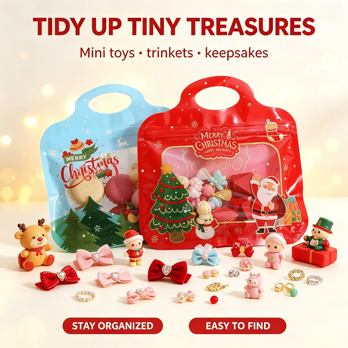 BrilliantBag Clear-Window Treat Bags — Showcase Joy Effortlessly