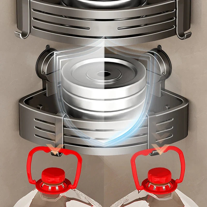 AquaNest Wall Organizer — Clutter-Free Shower Bliss