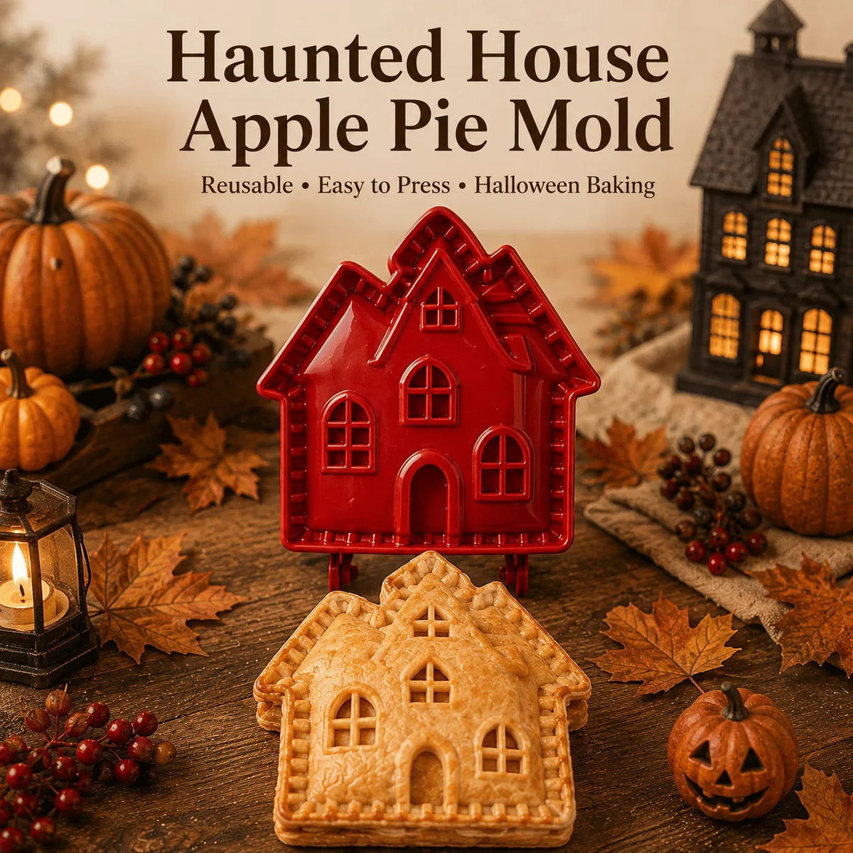 SpookEase — Halloween Mini Pie Mold Set | 1+1 FREE