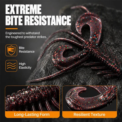 HydroGlide Shrimp Lures — Hook Fierce Fighting Fish