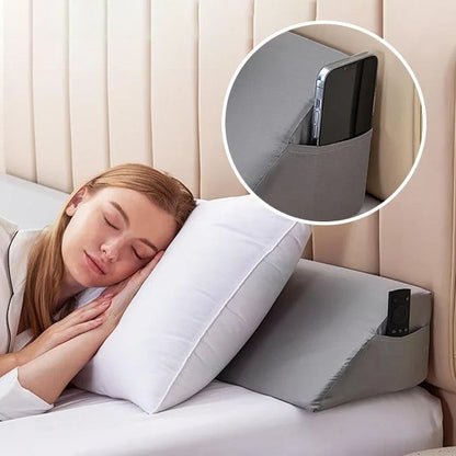 SleepEase Wedge Pillow — Clutter-Free Comfort Anywhere