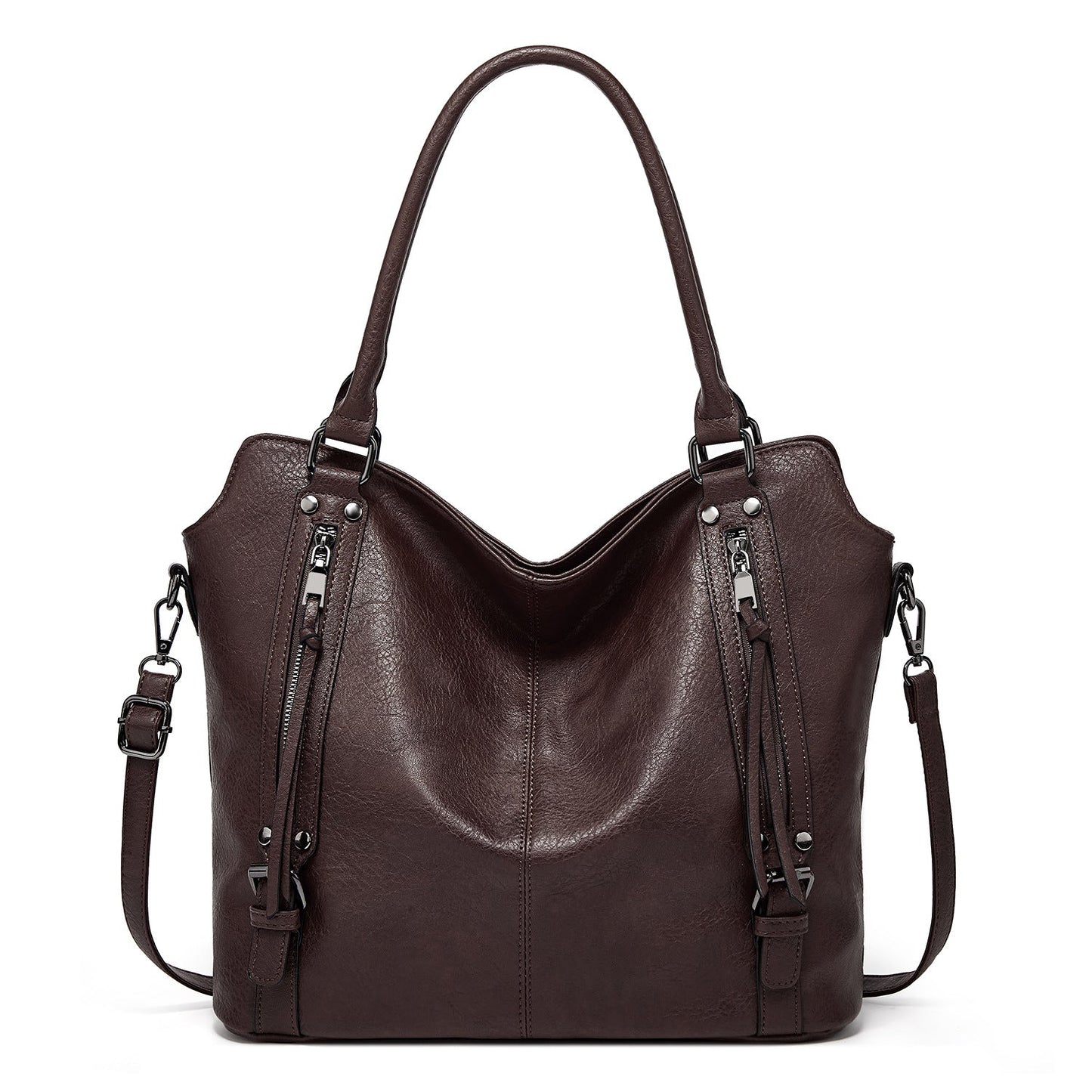 Elisa – Women's PU Leather Handbag with Smart Organization