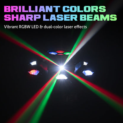 Six-Arm LED Power Station – Ignite Unforgettable Atmosphere