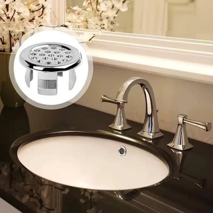 Smart Round Overflow Cover — Instant Sink Perfection