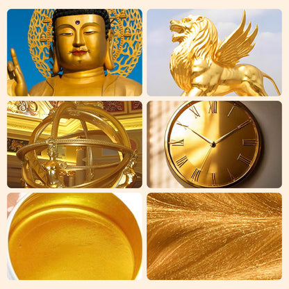 GoldLuxe — Metallic Leaf Paint | 1+1 FREE