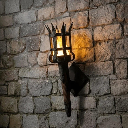 FlameHaven — Medieval Torch Wall Sconce | 50% OFF
