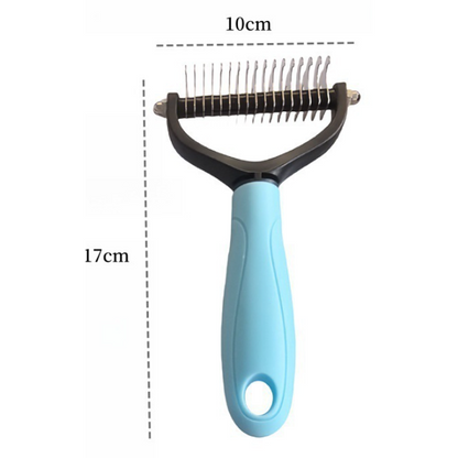 WhisperEase Double-Sided Comb – Stress-Free Pet Grooming