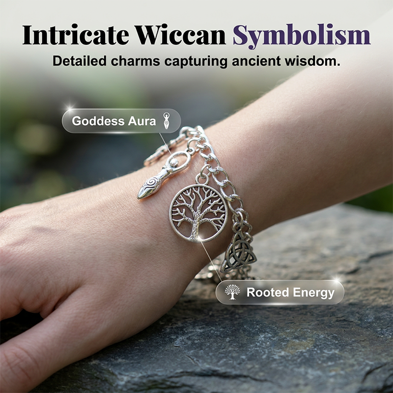 SoulSage Charm Bracelet – Unleash Confidence, Calm, Strength