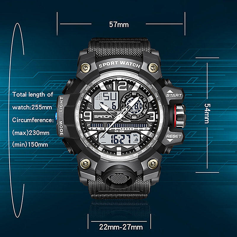 TitanLuxe — Tactical Sport Watch | 50% OFF