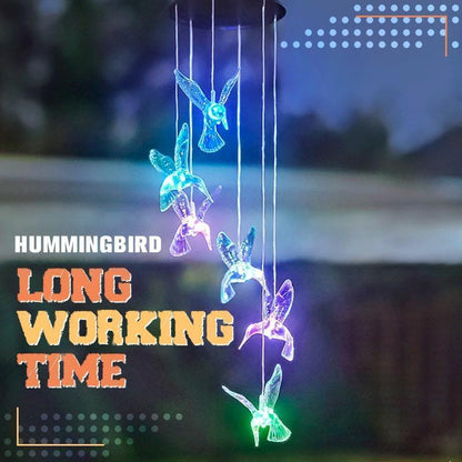 DuskGlow Solar Wind Chimes — Effortlessly Create Evening Ambiance