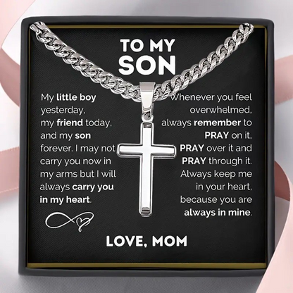 ValorCross — Steel Pendant Necklace  | 50% OFF