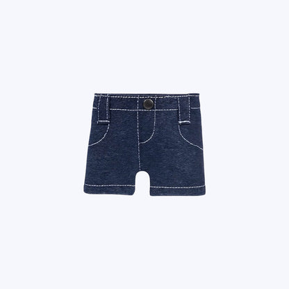 Marley – Mini Denim Purse with Playfully Designed Pattern