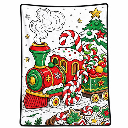 MerryMuse Coloring Blanket — Spark Family Creativity