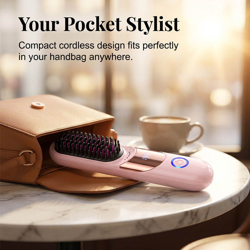 RadiantSilk Ion Brush – Smooth, Shiny, Effortless Hair