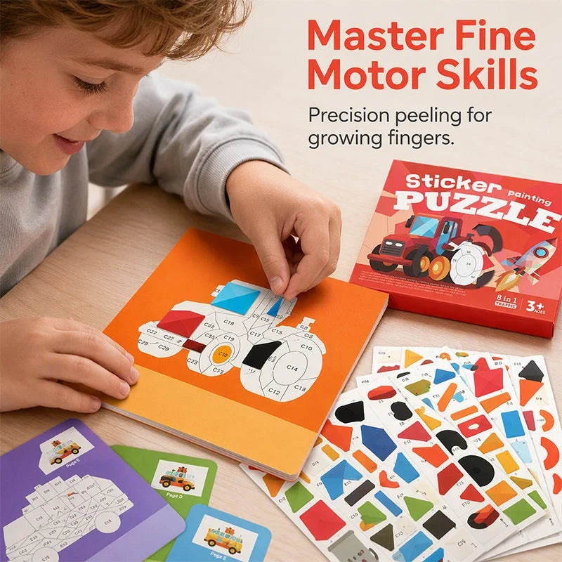 Little Visionary Sticker Book — Boost Focus, Spark Creativity