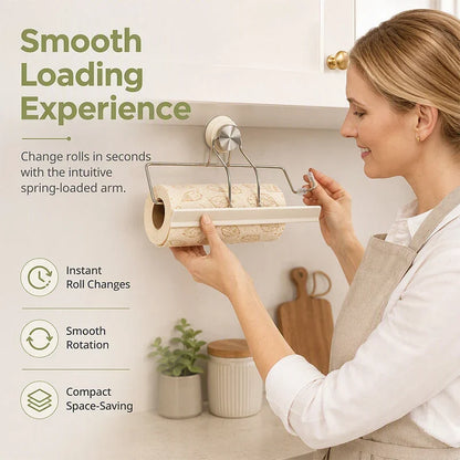 ClingHold Paper Towel Keeper — Tear Perfectly Every Time