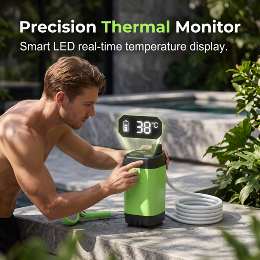 Outdoor Shower Pro — Portable Rechargeable Shower | 50% OFF