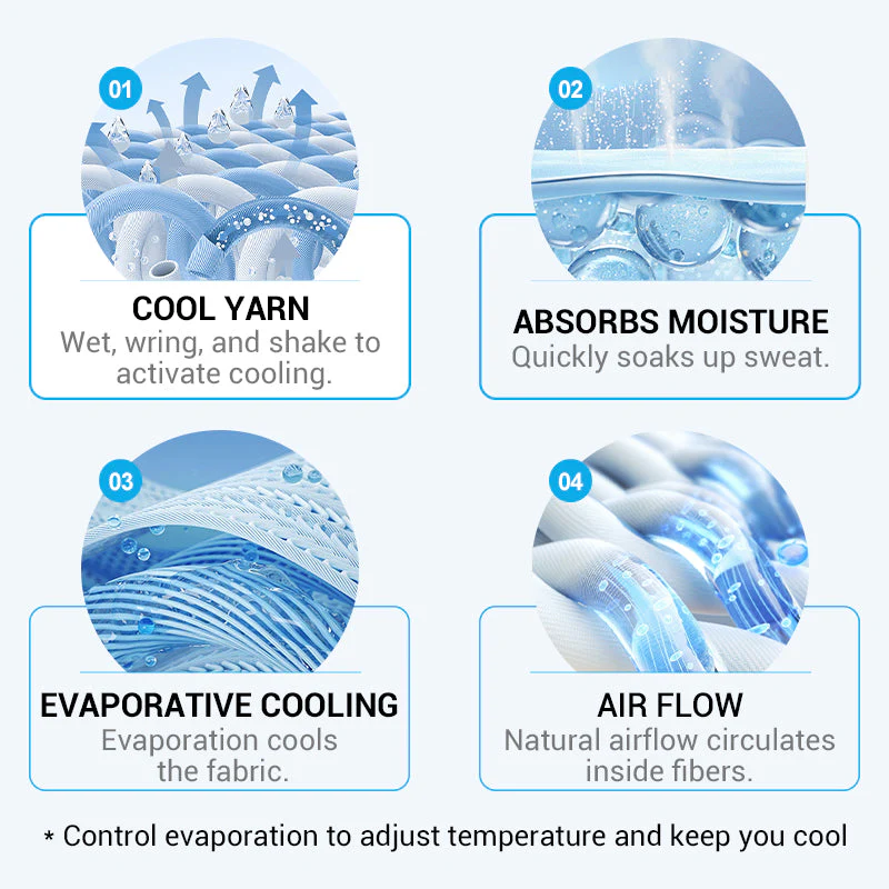 Cooling Towel — Instant Cooling and Refreshment