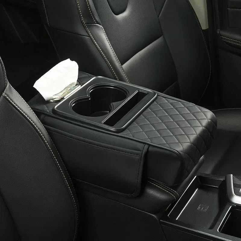CruiseEase Memory Foam Armrest – Ultimate Comfort, Organized Ride