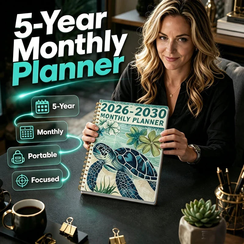 5 Year Planner — Master Tomorrow’s Success Today