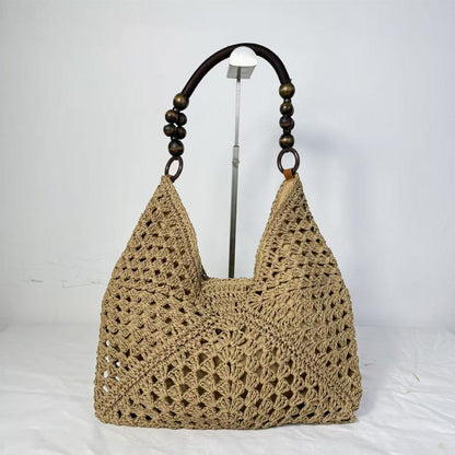 Artisan-Handcrafted Woven Tote — Effortless Style Confidence