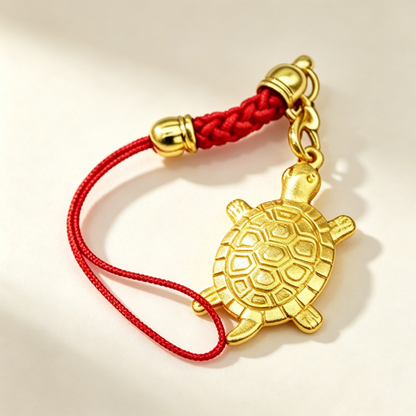 Money Turtle Charm — Attract Calm Wealth