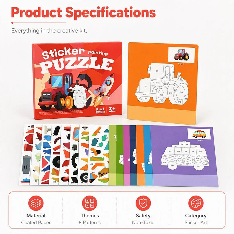 Little Visionary Sticker Book — Boost Focus, Spark Creativity