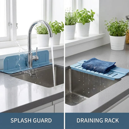 Foldable Guard — Splash-Free, Effortless Cleanliness