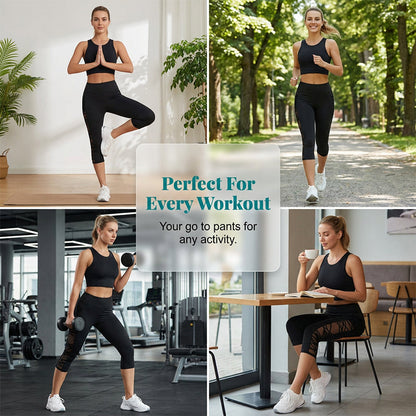 Maya – Breathable, Curve-Lifting Yoga Leggings with Pockets