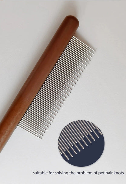 Precision Comb for Pets – Pain-Free Shine Enhancement