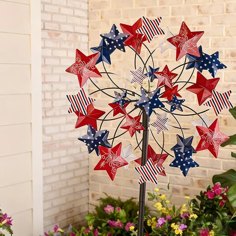 SolarSpin — Kinetic Garden Spinner | 50% OFF